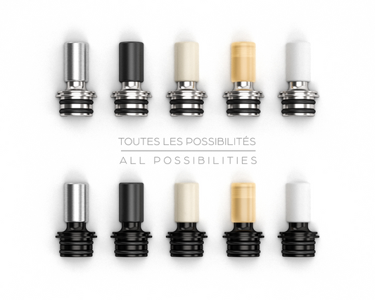 Kaser mods Winger Slim Drip tip Kaser Mods