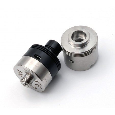 Ennequadro Mods Ground RDA Drip Tip Black Delrin - Vaporis
