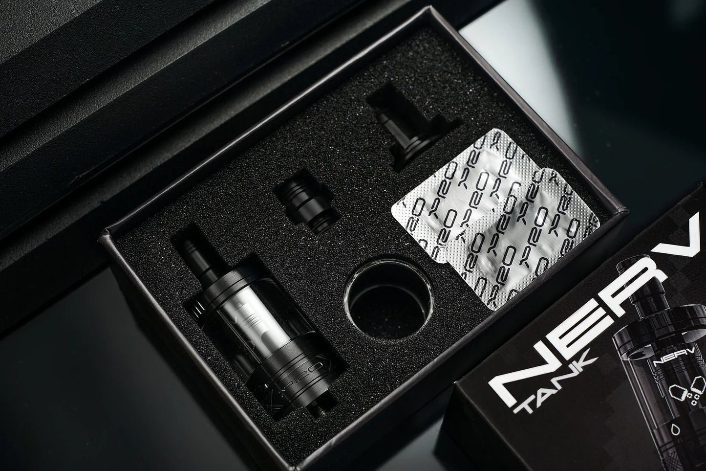 Protocol Vape Tech Nerv tank Black - Vaporis