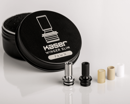 Kaser mods Winger Slim Drip tip - Vaporis