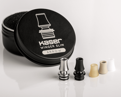 Kaser mods Winger Slim Drip tip - Vaporis