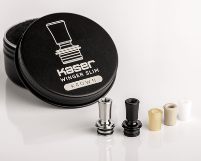 Kaser mods Winger Slim Drip tip - Vaporis