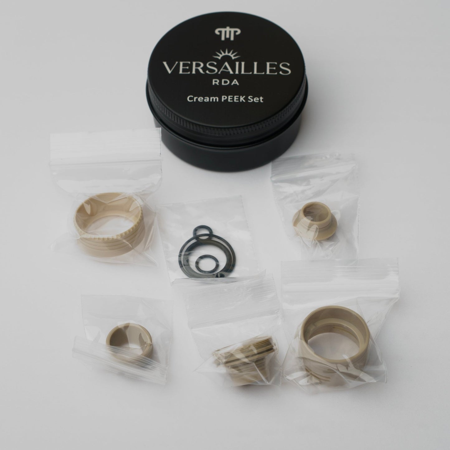 Cream Peek Kit Versailles Rda by Centenary Mods - Vaporis