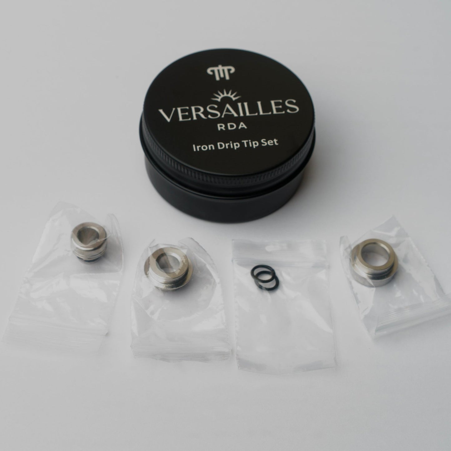 Iron Drip Tip Kit Versailles Rda by Centenary Mods - Vaporis