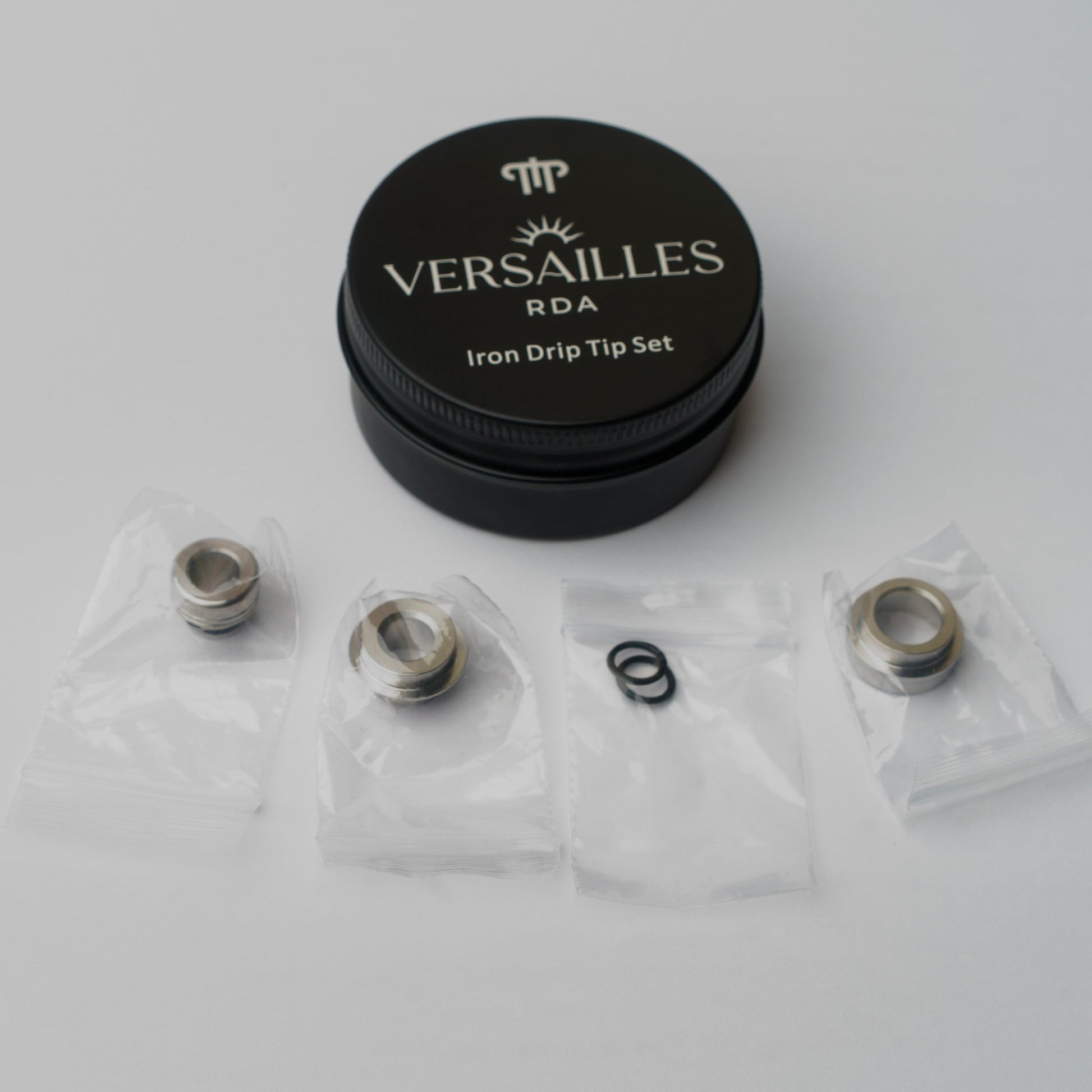 Iron Drip Tip Kit Versailles Rda by Centenary Mods - Vaporis