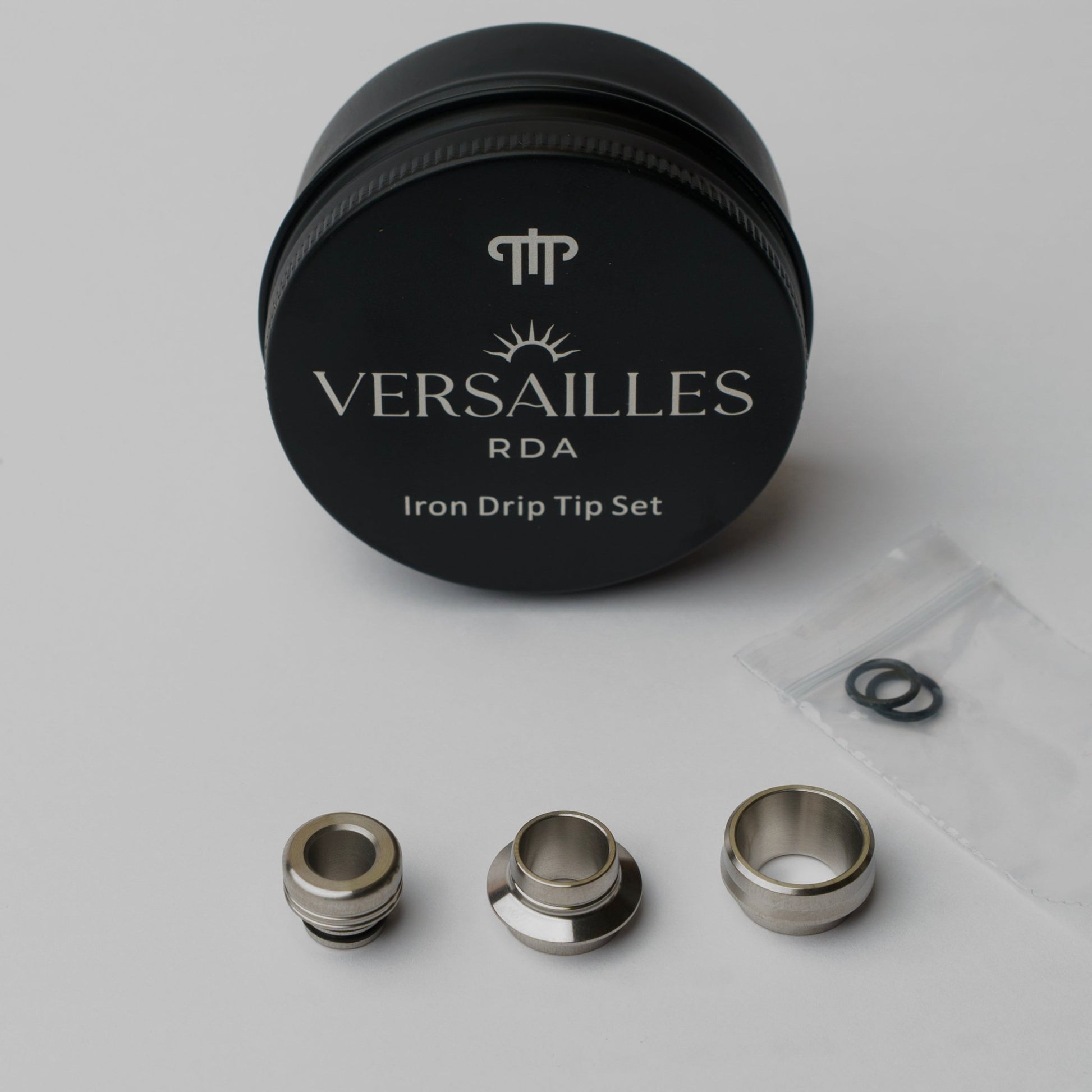 Iron Drip Tip Kit Versailles Rda by Centenary Mods - Vaporis