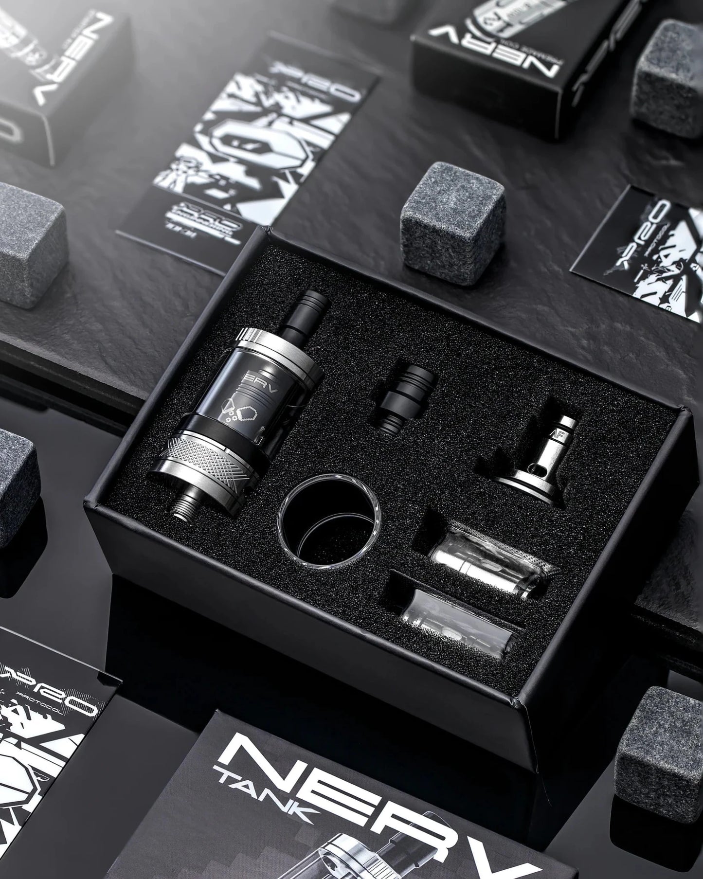 Protocol Vape Tech Nerv tank SS - Vaporis